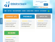 Tablet Screenshot of intechrahealth.com
